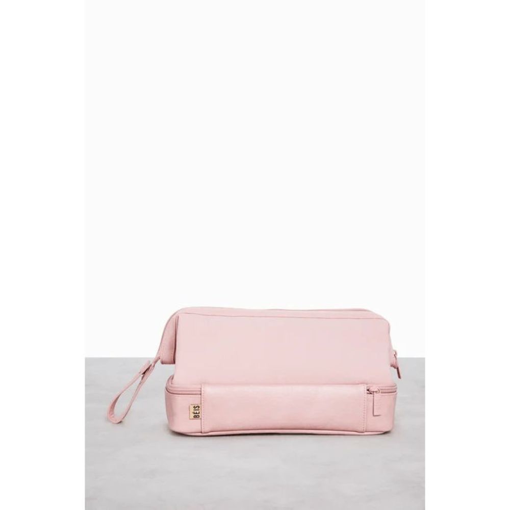 NWT BEIS Dopp Kit Cosmetic Bag in Atlas Pink - Picture 4 of 7
